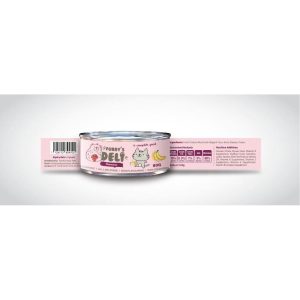 Thức ăn ướt cho mèo NOMI FURRY'S DELI - Thức ăn hộp cho mèo 80g (4 hương vị) không chứa ngũ cốc